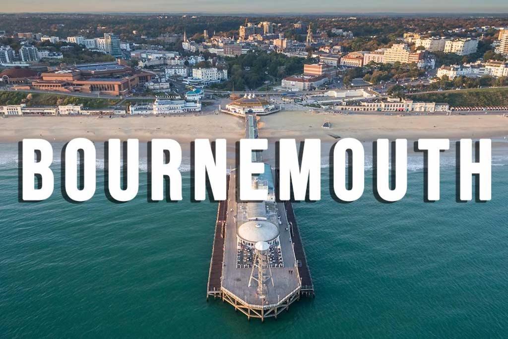 Serenity 3 Bed Family Home Bournemouth - 7 Min To The Beach エクステリア 写真